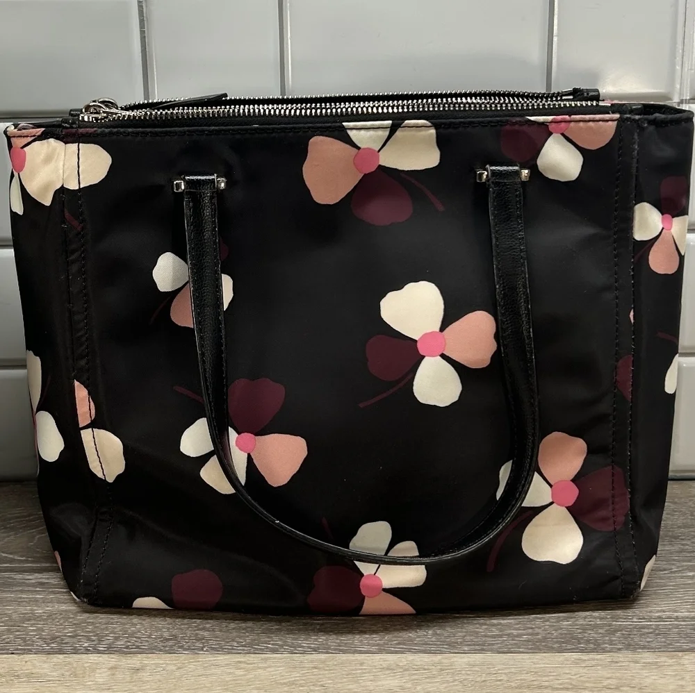 KATE spade Nylon Poppy Satchel